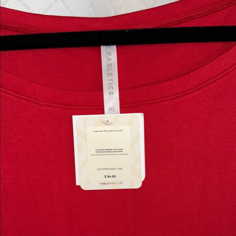 Fabletics Vibrant Red Top - Picture 4 of 8